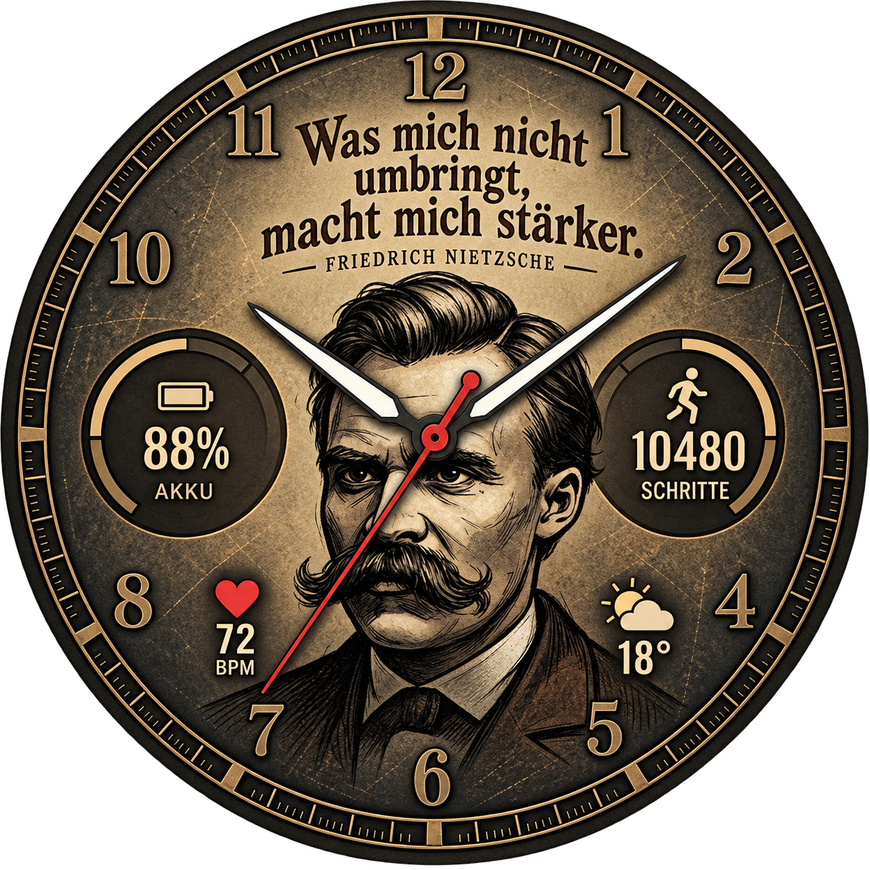 Nietzsche watch-face preview